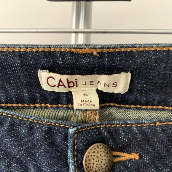 CAbi - Slim Boot Cut Dark Wash Jeans - Picture 4 of 4